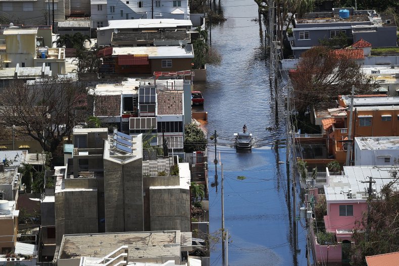 Hurricane Maria flooding