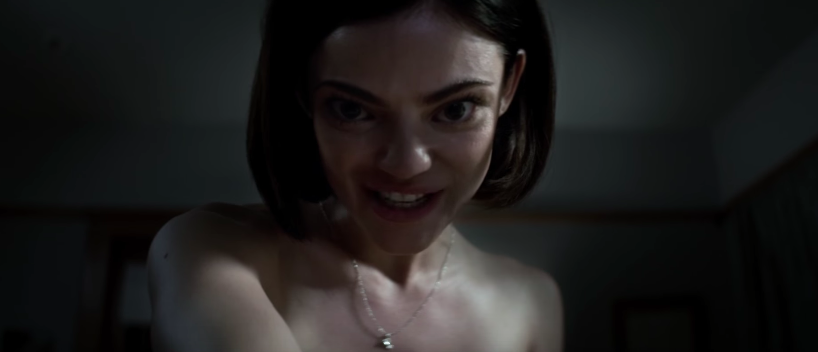 Truth Or Dare Horror Trailer From Blumhouse Disturbingly Twists Lucy Hales Face Newsweek 