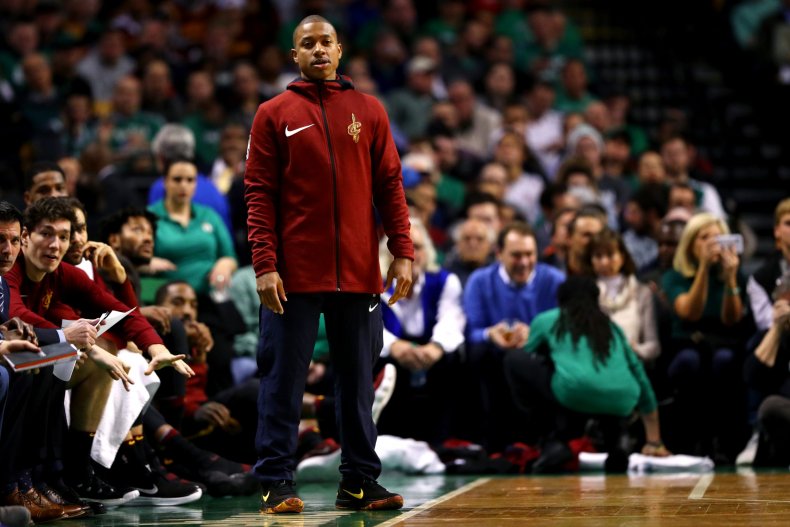 Cleveland Cavaliers point guard Isaiah Thomas.