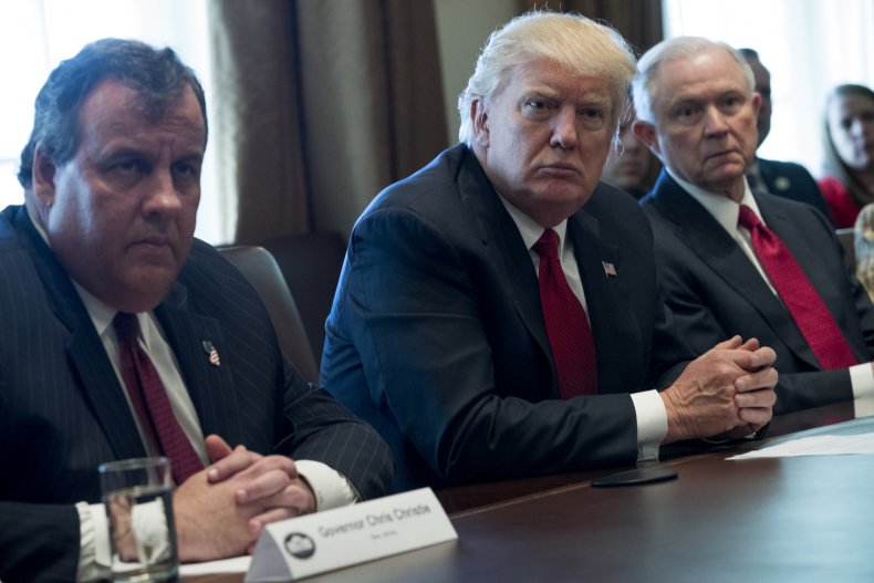 Chris Christie, Donald Trump