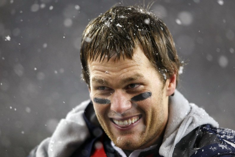 New England Patriots quarterback Tom Brady.
