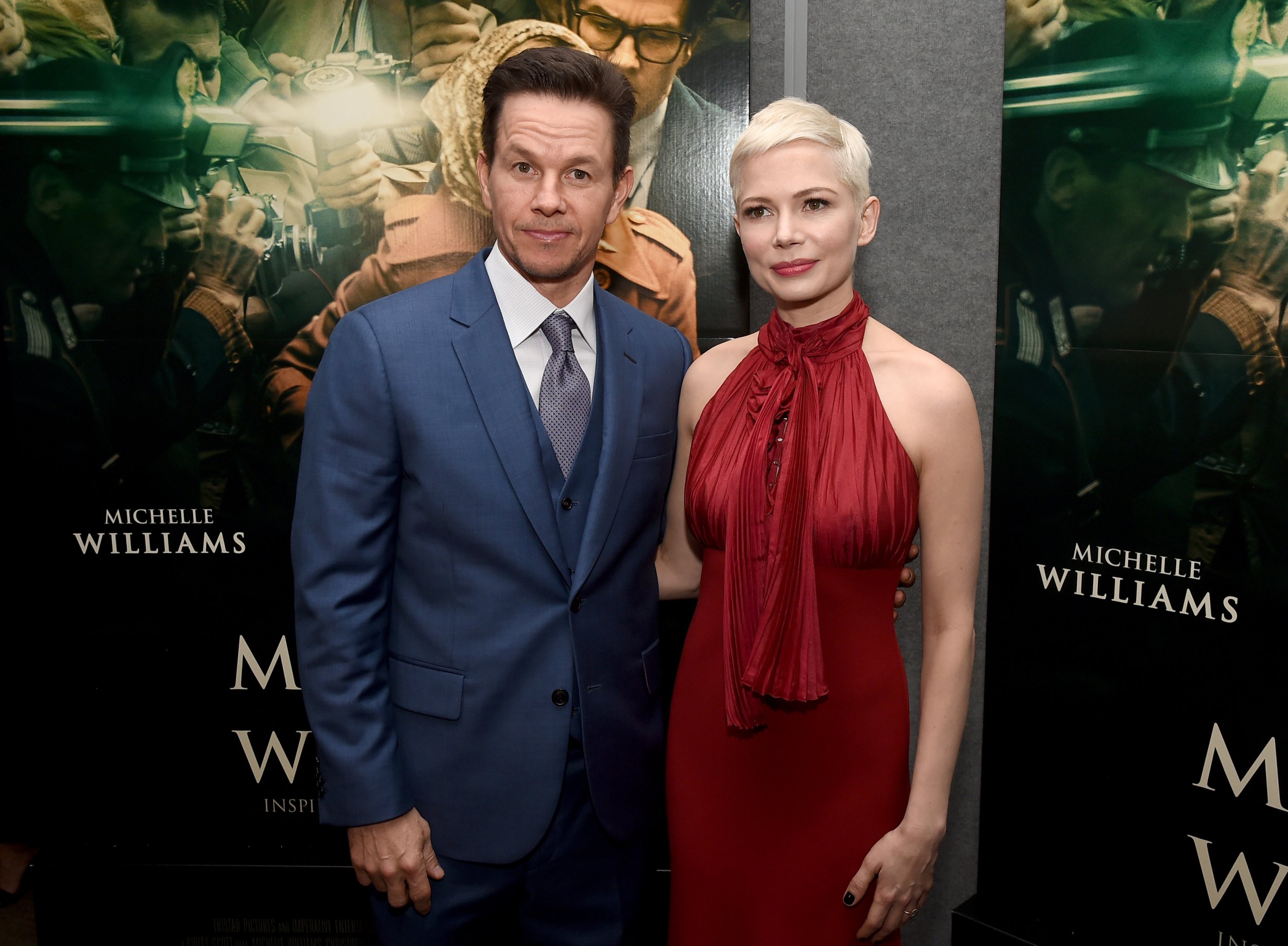 Mark Wahlberg and Michelle Williams in gender pay gap debate