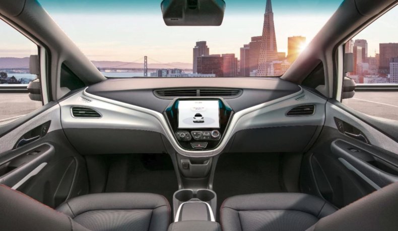 general motors driverless car steering wheel