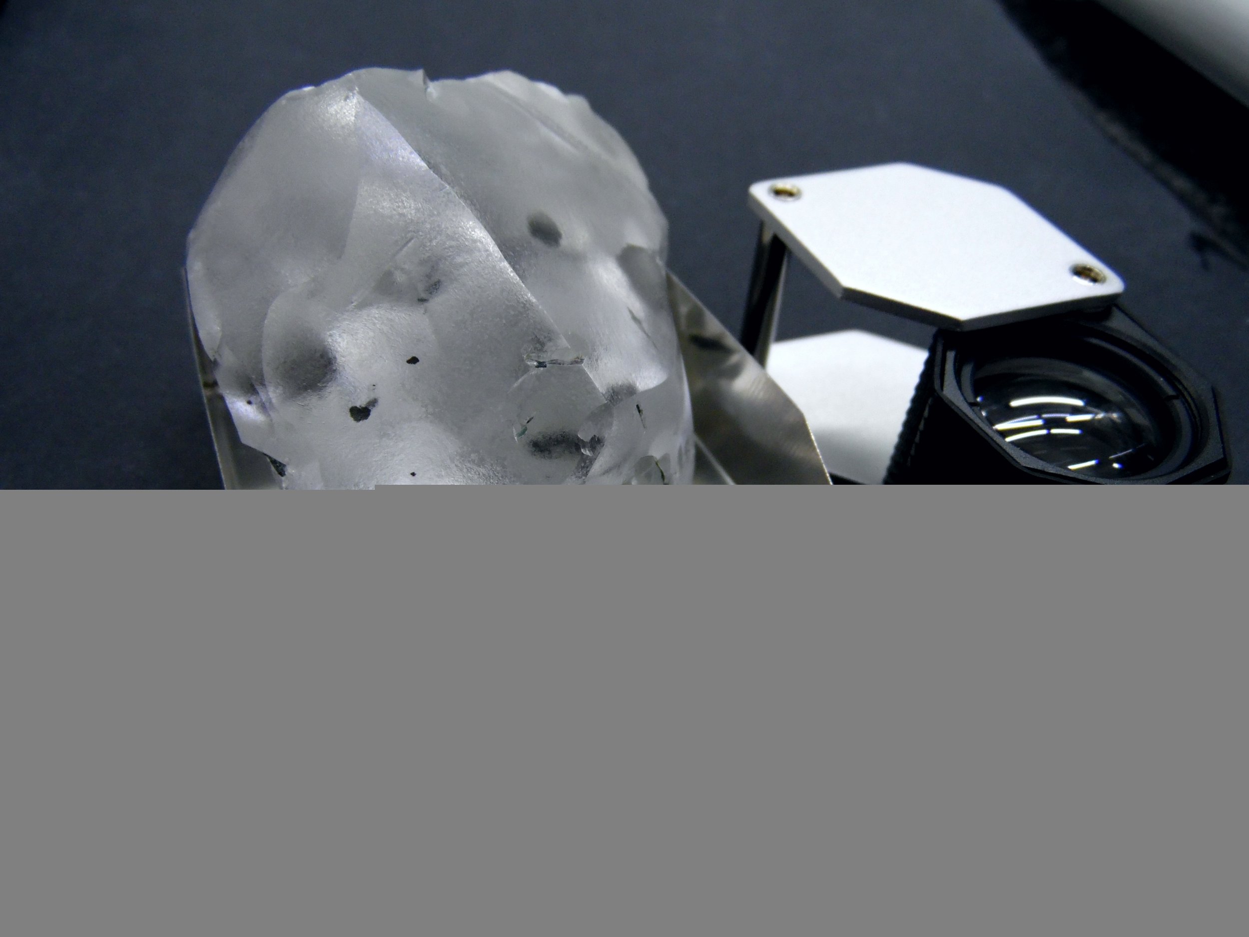 Massive Diamond Weighing 910 Carats 