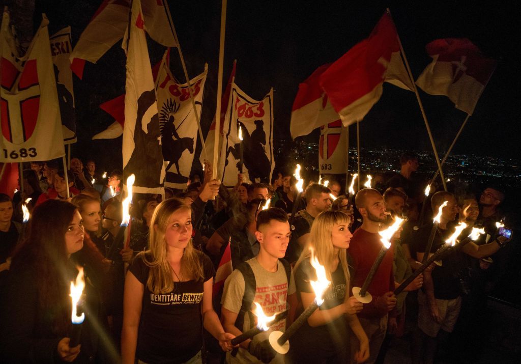 The right germany. Identitarian Movement. Identitarian. Germany Identitarians Torches. Czech far right.