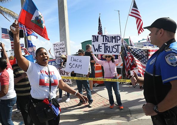 Haiti Trump Protests