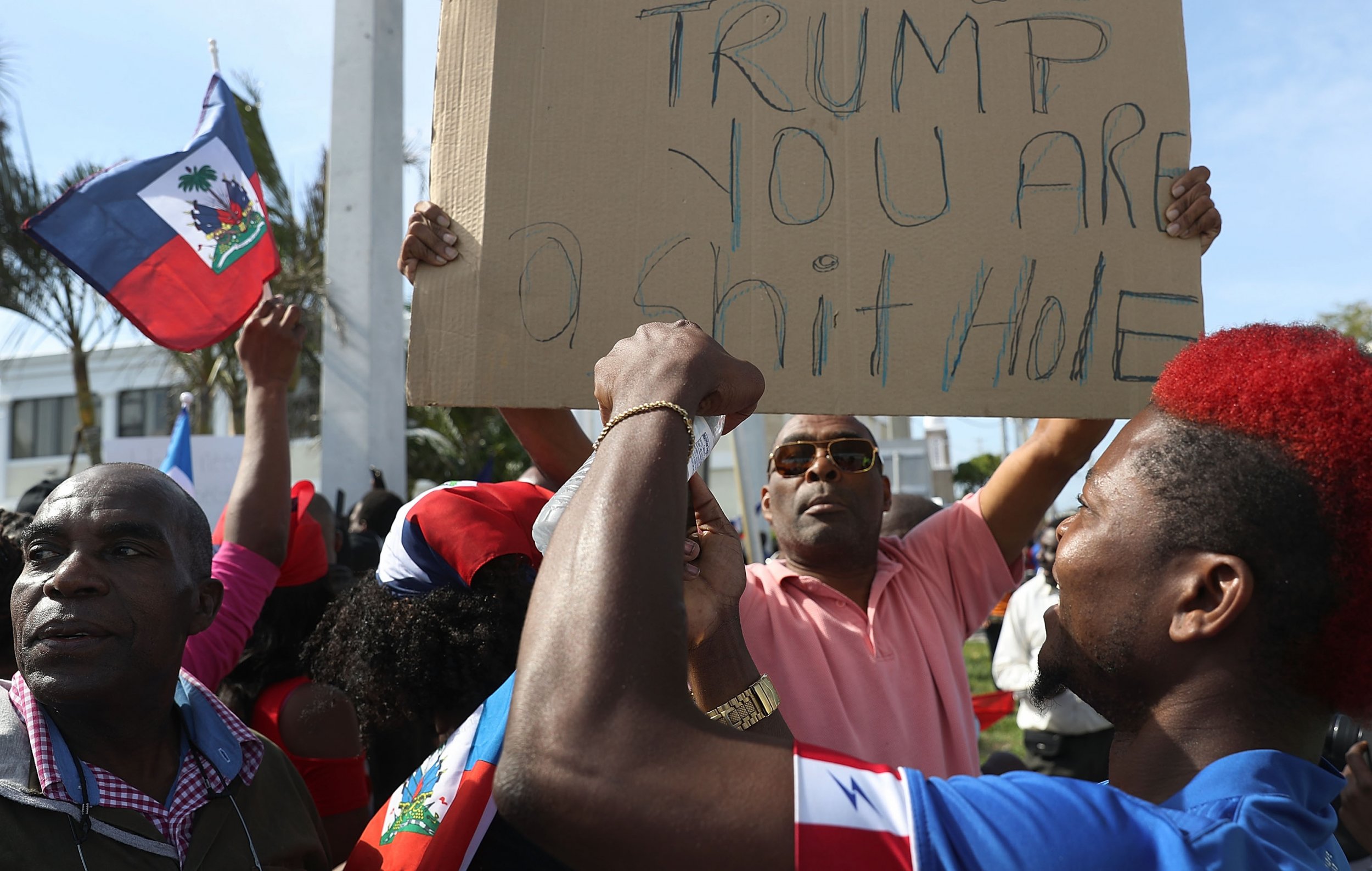 Haiti_Protest_Shithole
