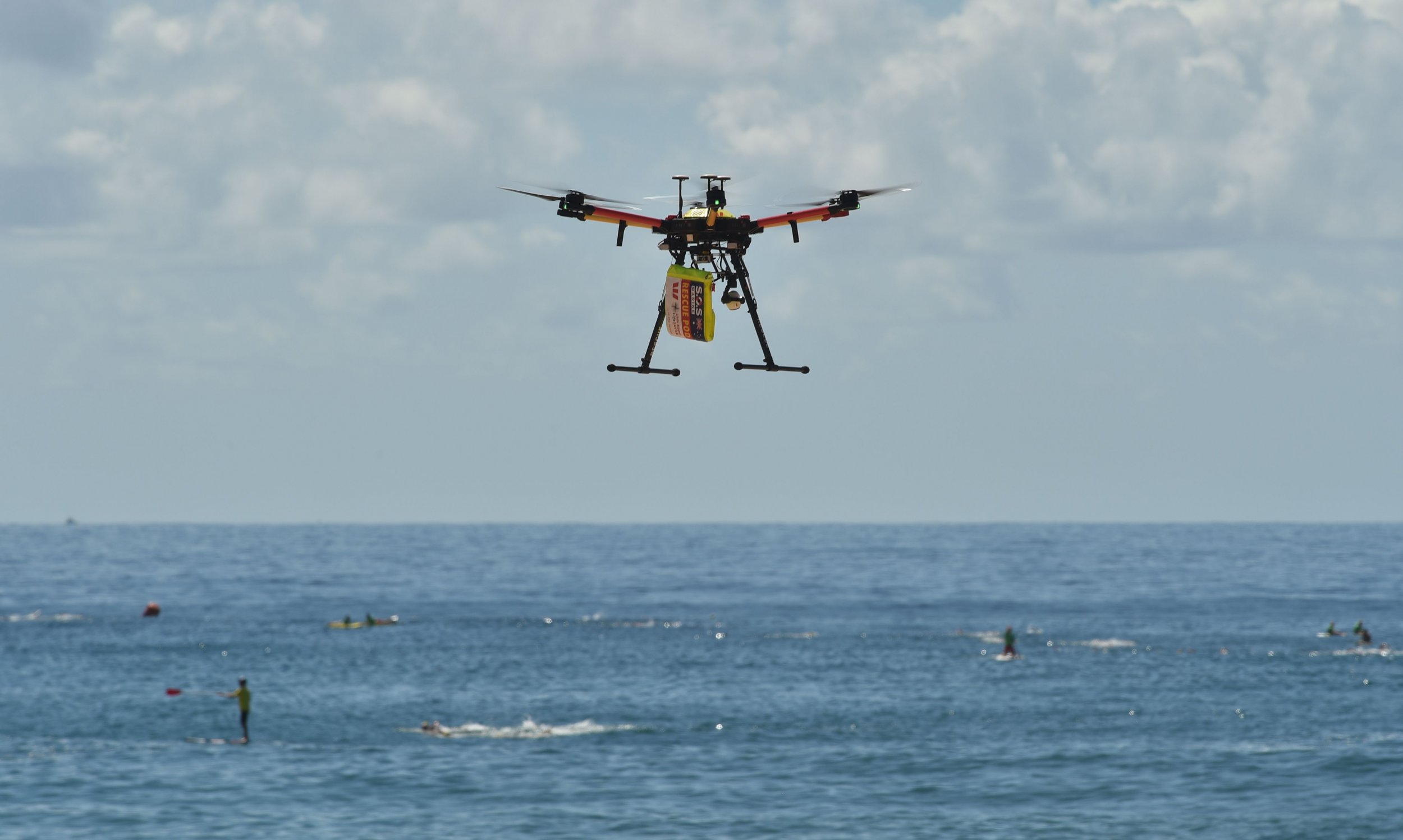 Watch a Drone Help Save the Lives of Australian Swimmers in ...