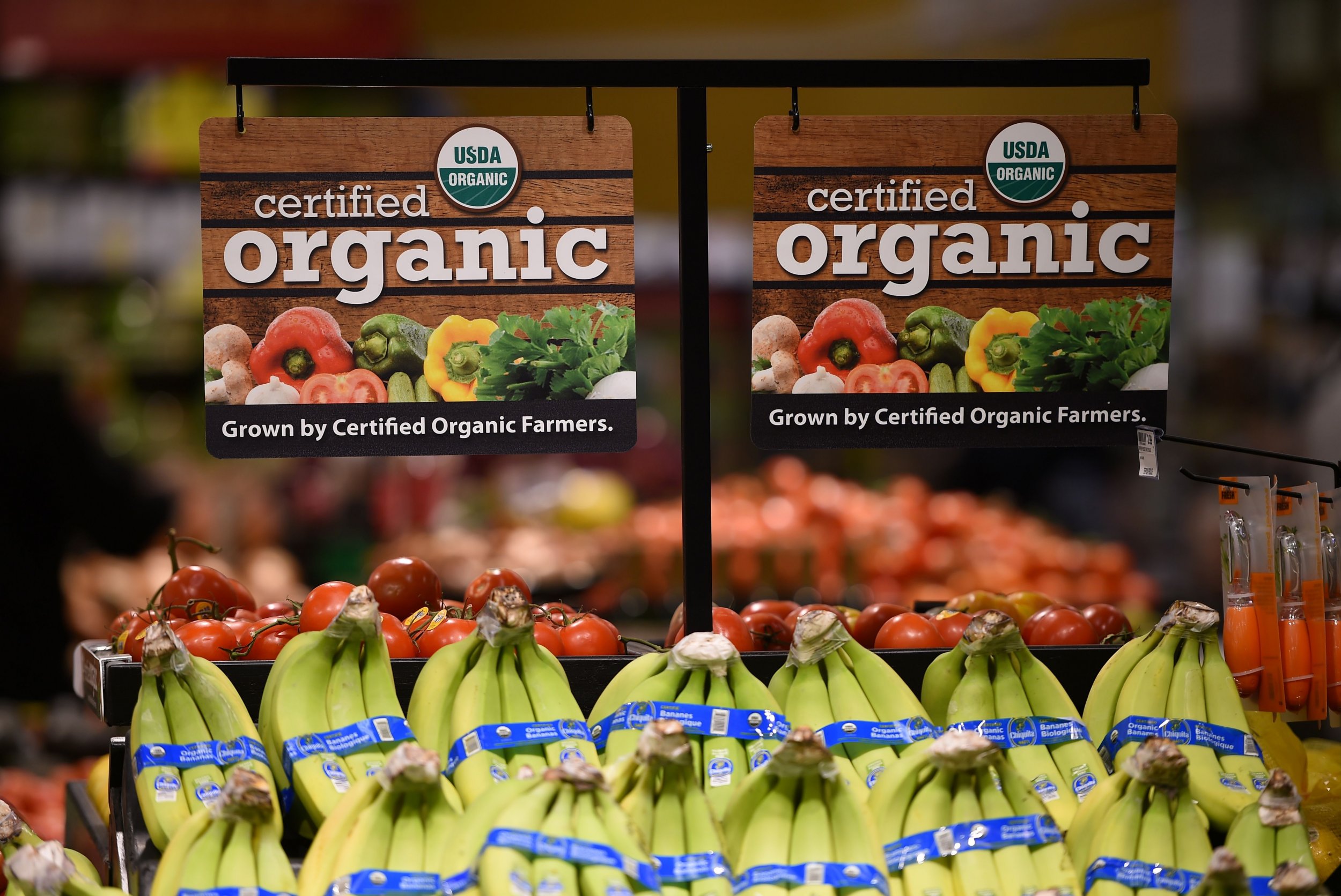 organic food products