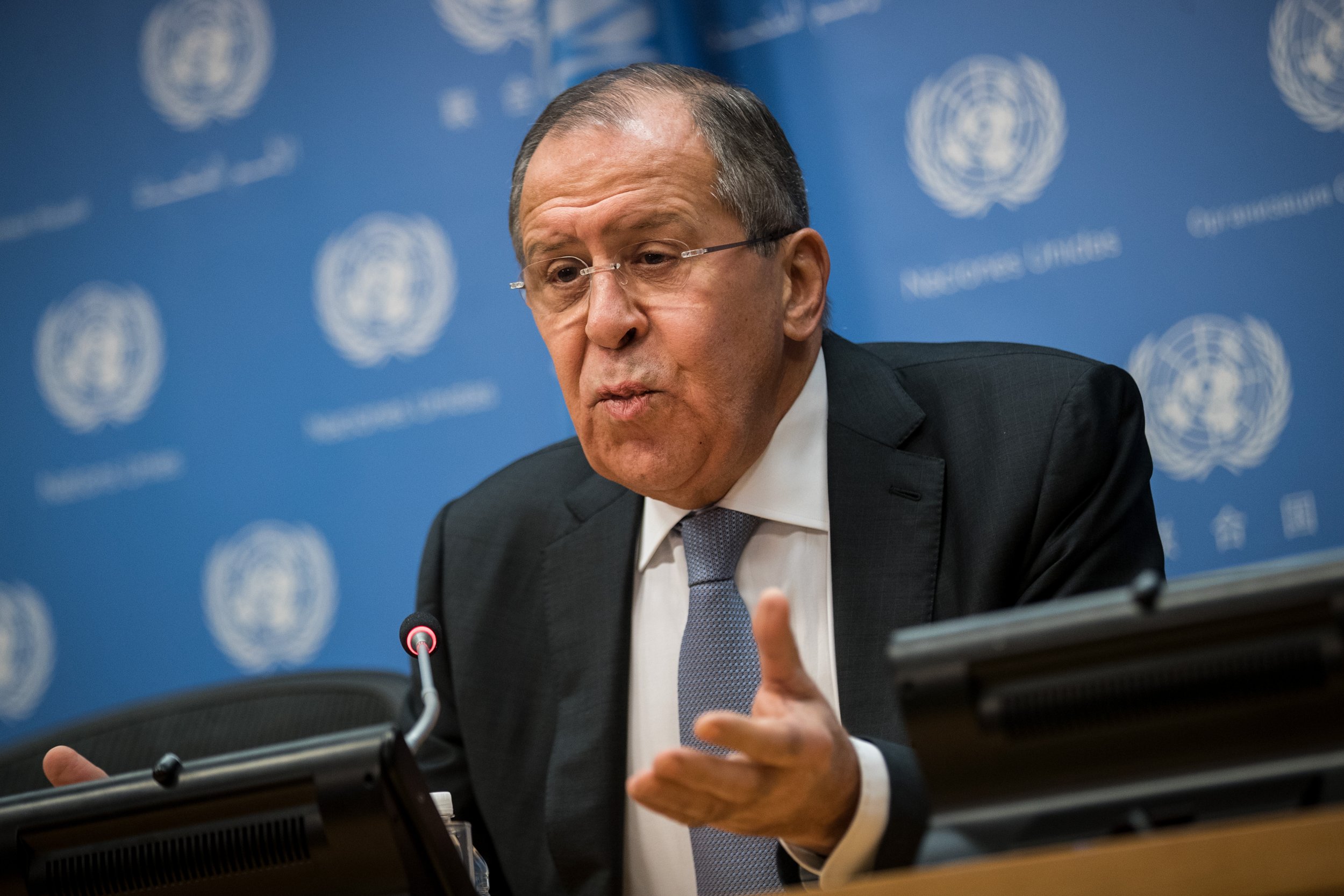 Lavrov at UN