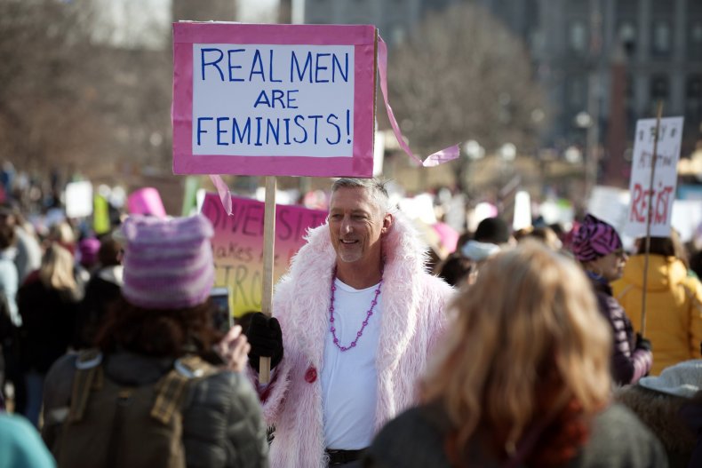 Feminist-Men-Women's-March