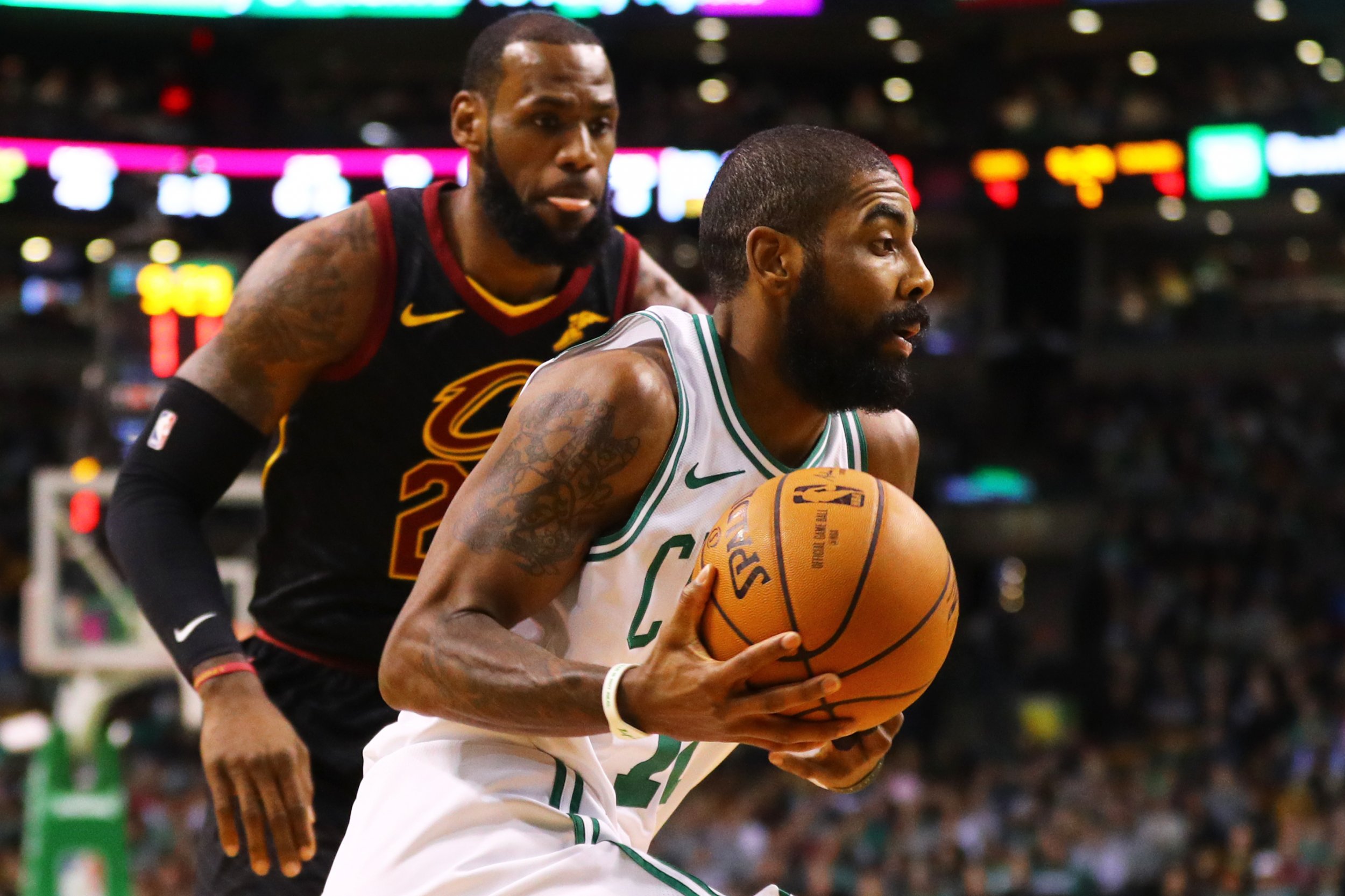 Lebron James Is Still Hung Up On Cavaliers Trading Kyrie Irving To Boston Six Months Later