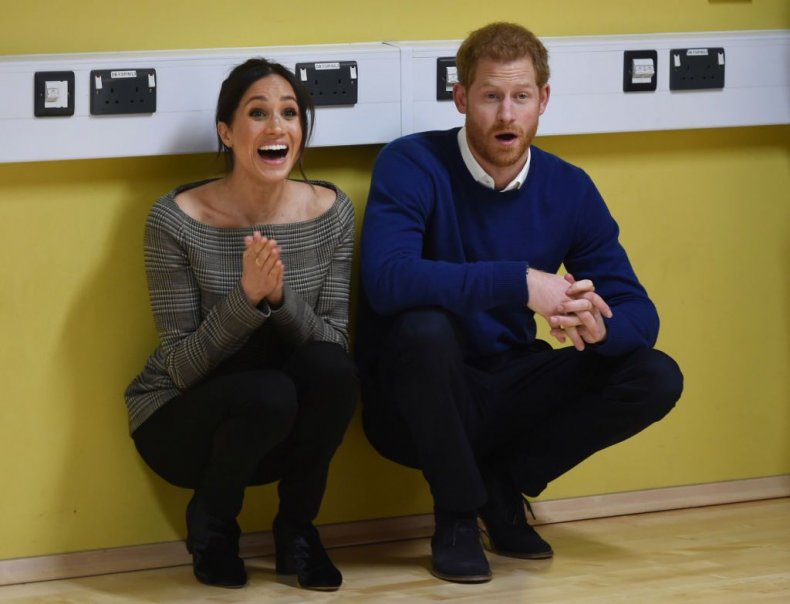 markle harry gasp