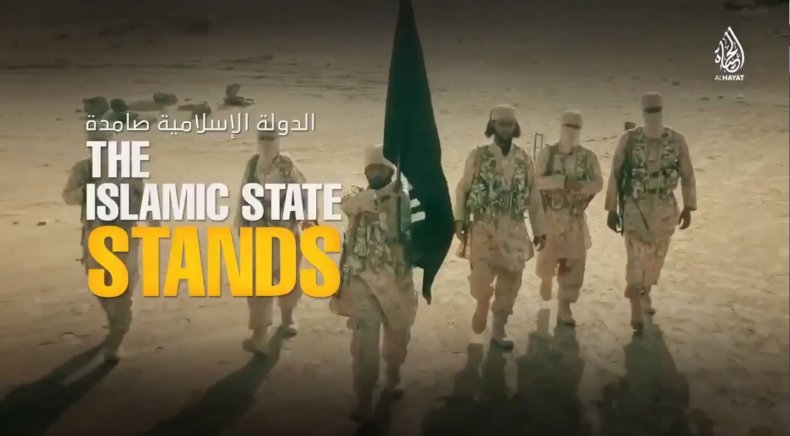 ISISvideoIslamicStateStands
