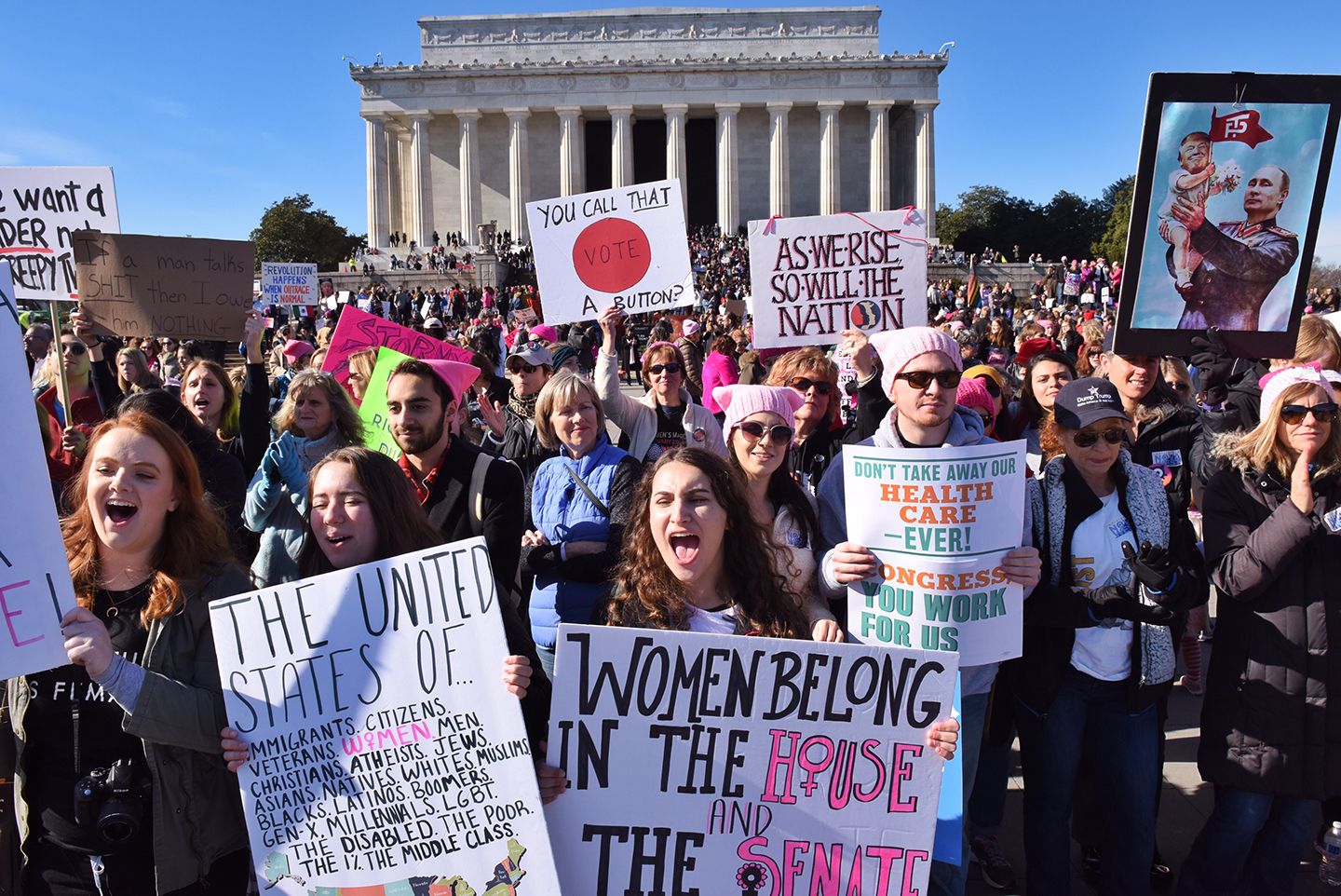 Will the Women's March Help Grab Trump by the Midterms? Newsweek