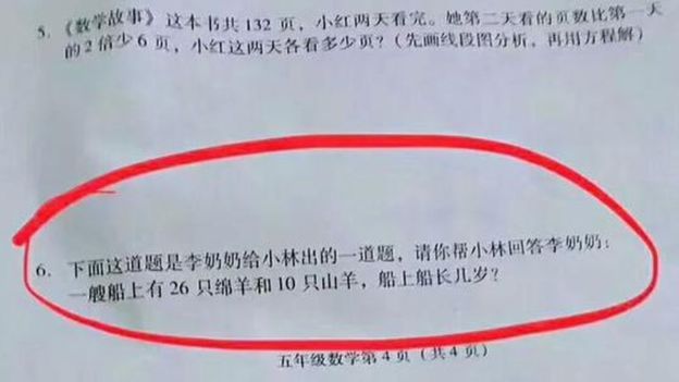 Maths_exam_China_question