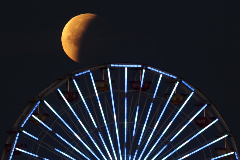 1_31_Super Blue Blood Moon Santa Monica Pier