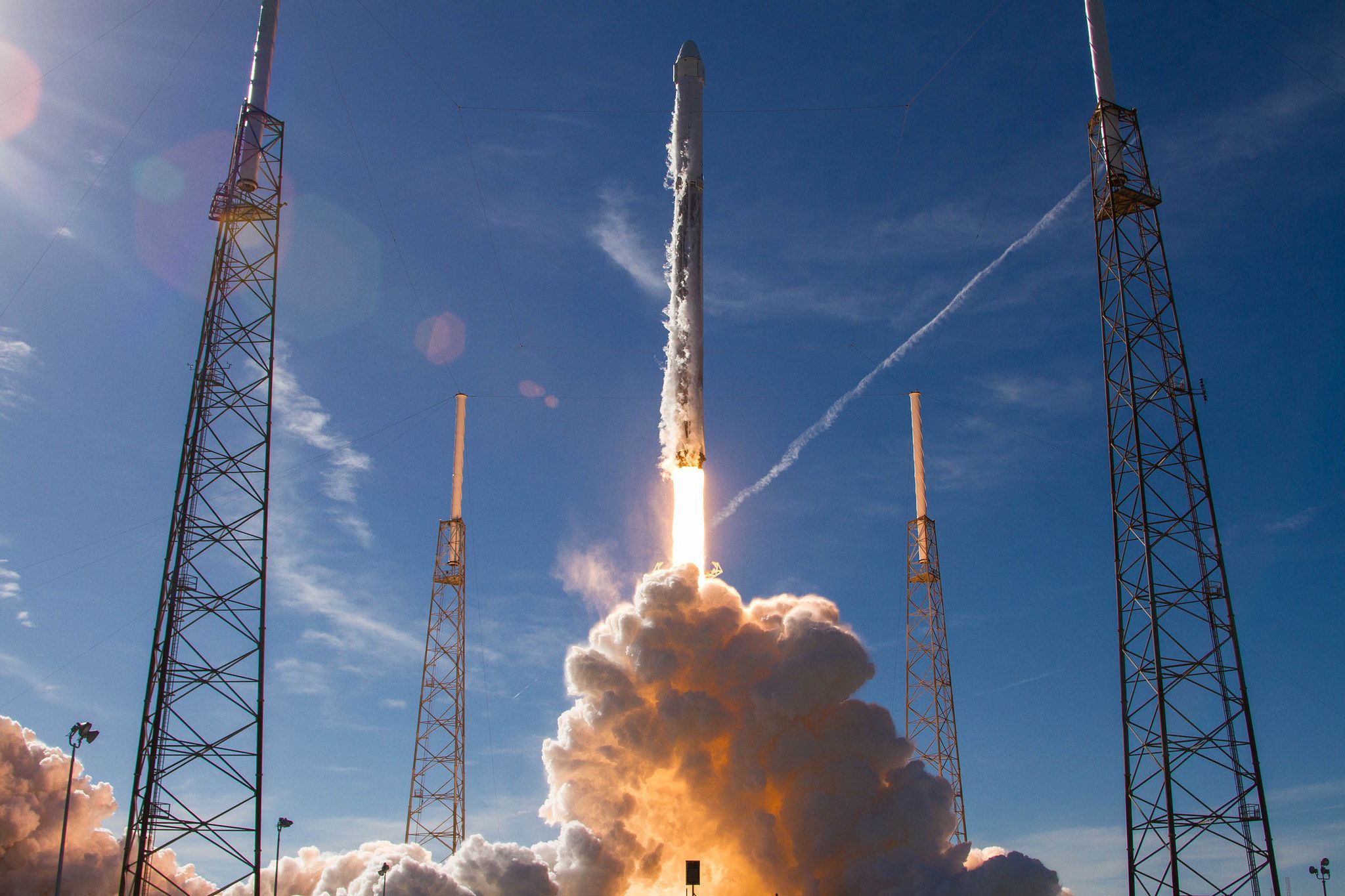 SpaceX rocket blasts satellite into orbit