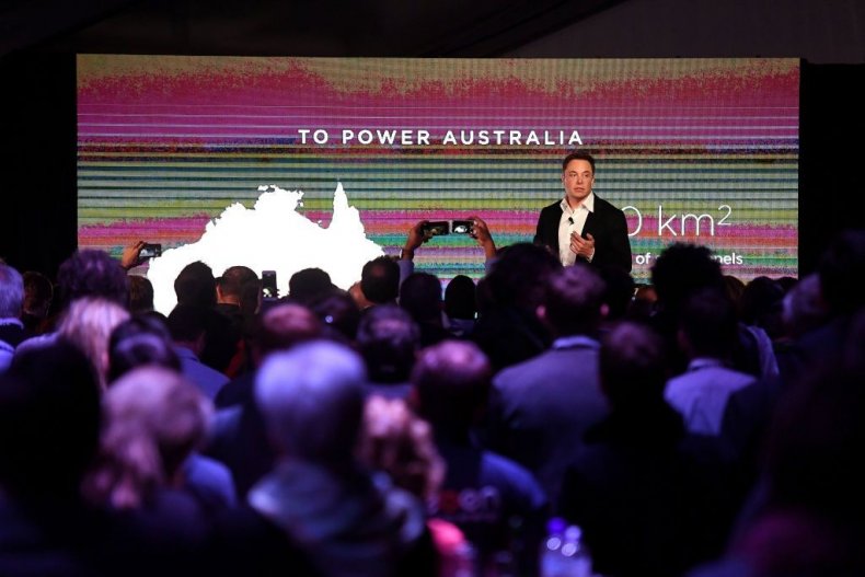 elon musk south australia tesla