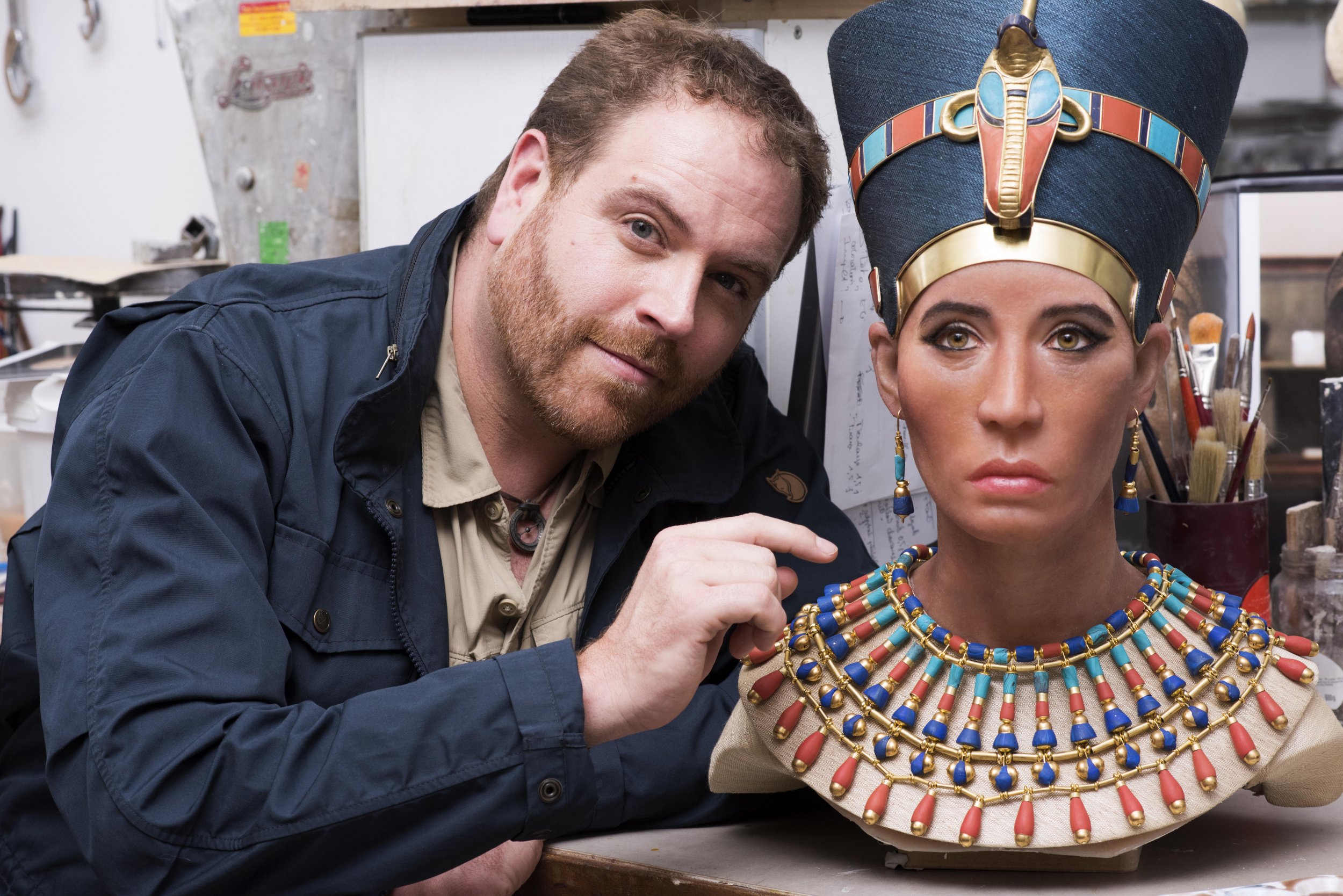 the real nefertiti face