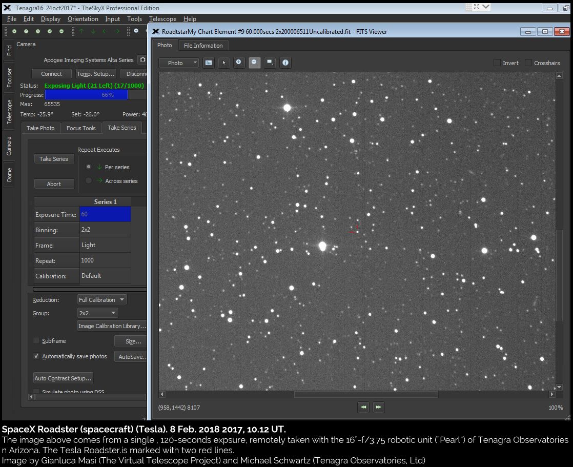 Astronomers Spot Elon Musks Tesla Roadster Flying Through Space