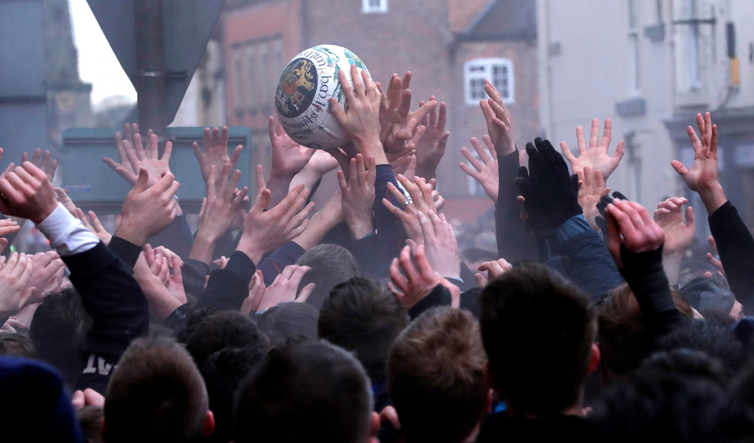  No Rules Football Match Turns Derbyshire Town Into Chaotic Two Day Brawl