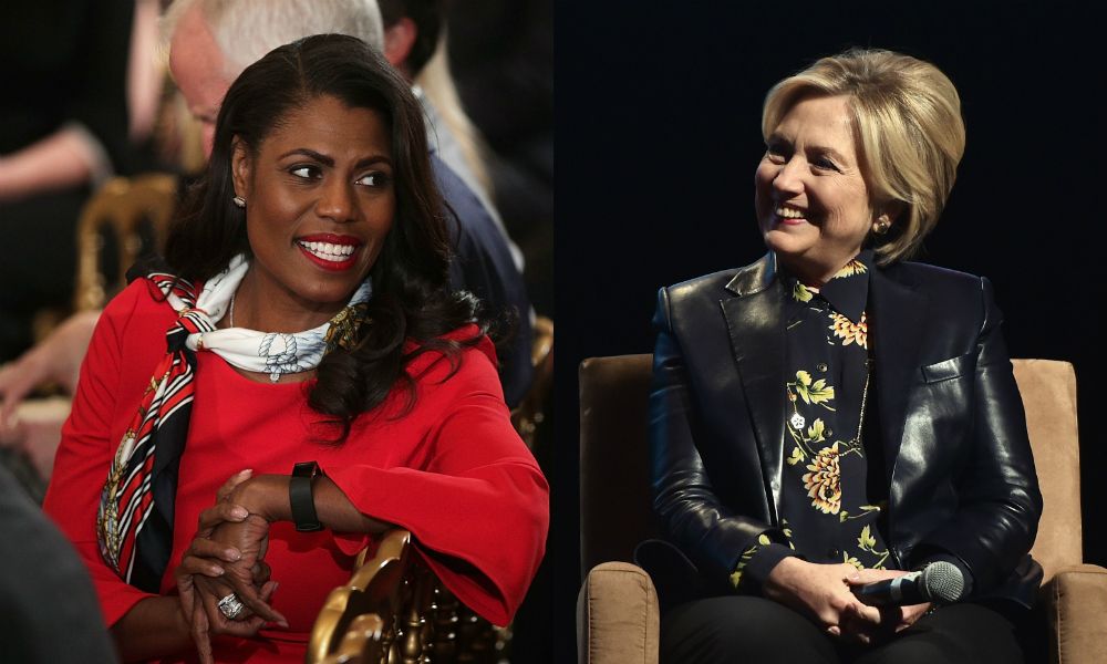 Omarosa praises Hillary Clinton on 'Celebrity Big Brother'