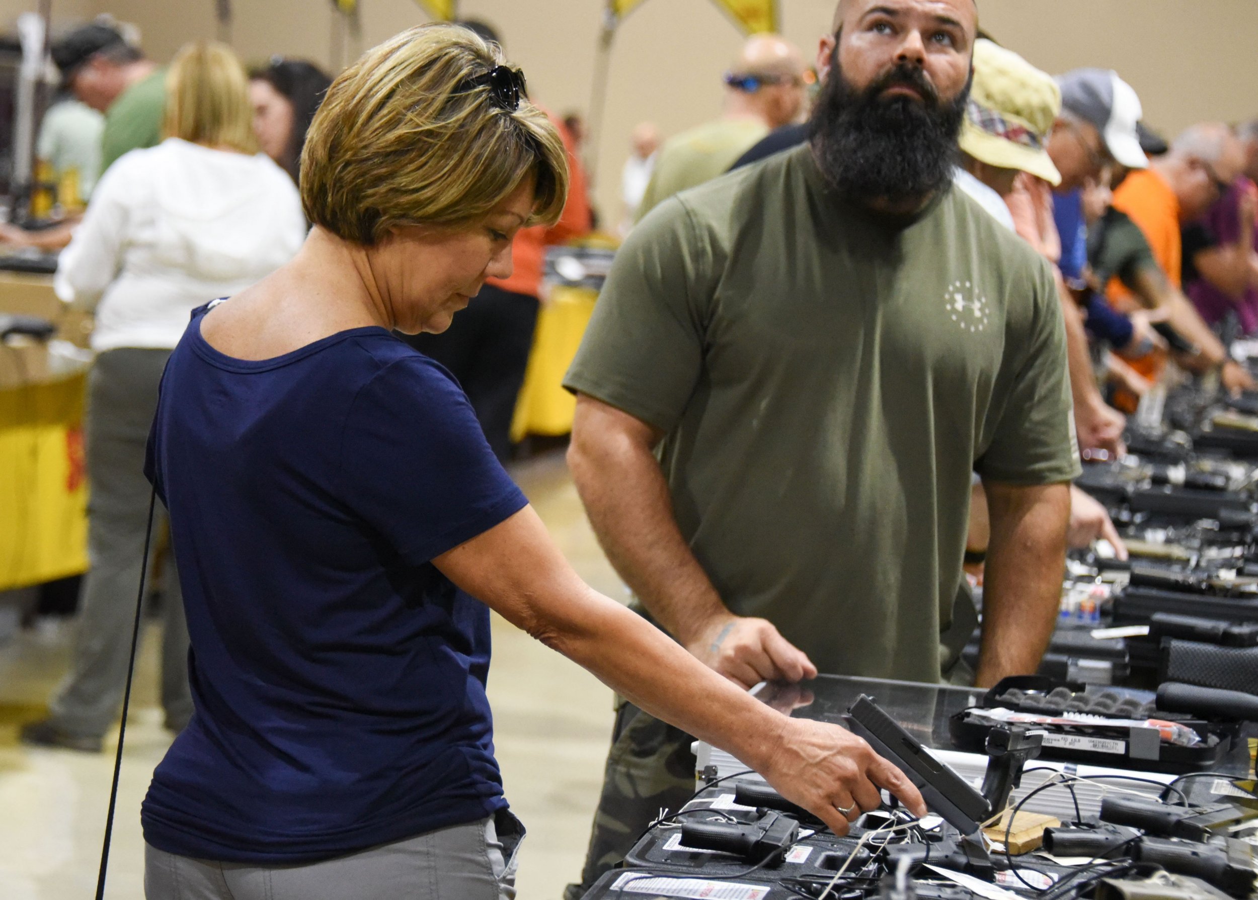 Florida Gun Show Sees Record Attendance 10 Days After Mass Shooting at