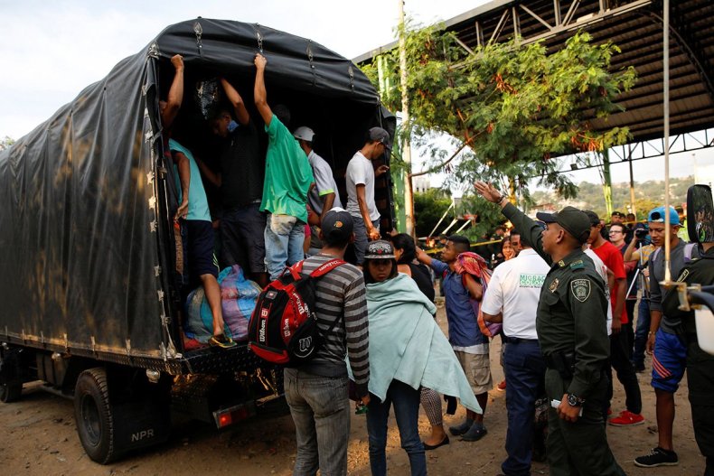 Venezuela Colombia exodus