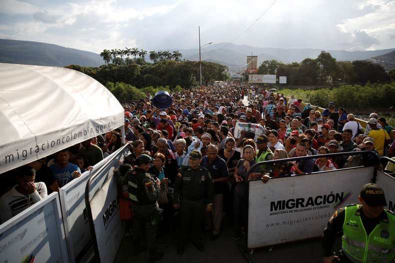 Venezuela Colombia exodus