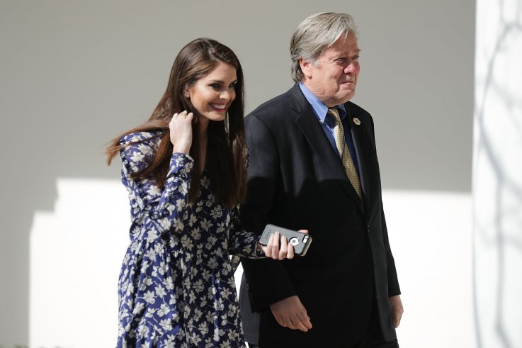Hope-Hicks-Steve-Bannon Hope-Hicks-Steve-Bannon