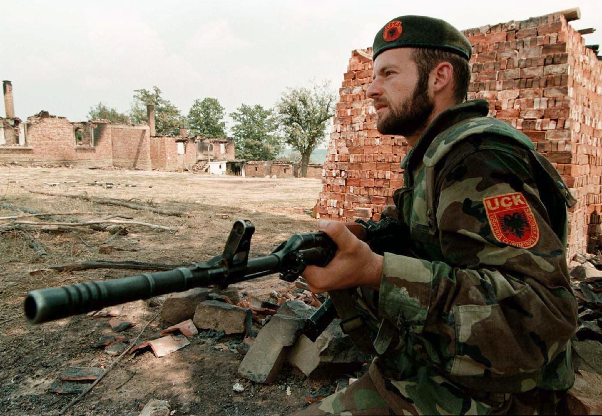 GettyImages-860909944 Kosovo Liberation Army soldier