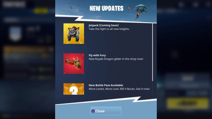 Fortnite Jetpack news Fortnite Jetpack news