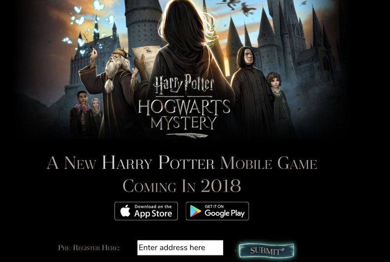 harry potter hogwarts mystery pre register trailer gameplay ios android mobile release date