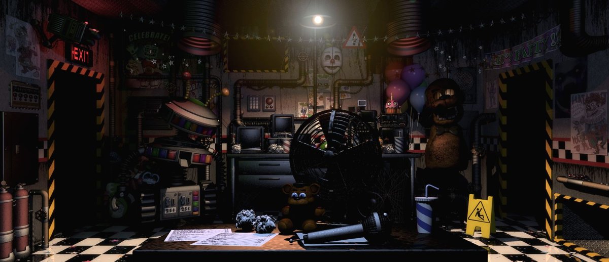 Freddy Fazbear's Pizzeria Somulator Custom Night office