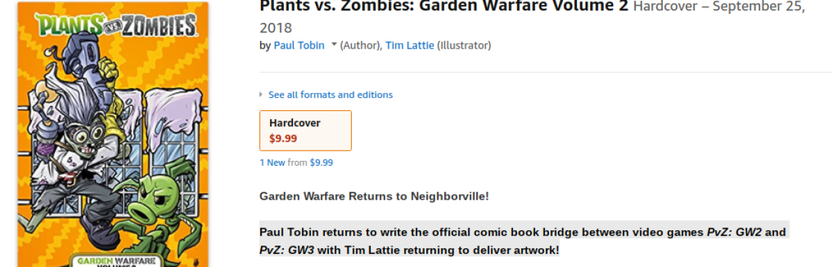 Plants vs. Zombies: Garden Warfare Volume 3 See more