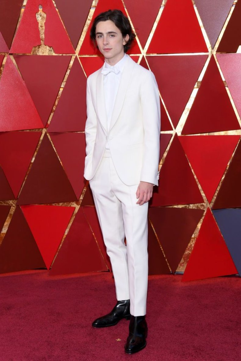 timothee chalamet oscars