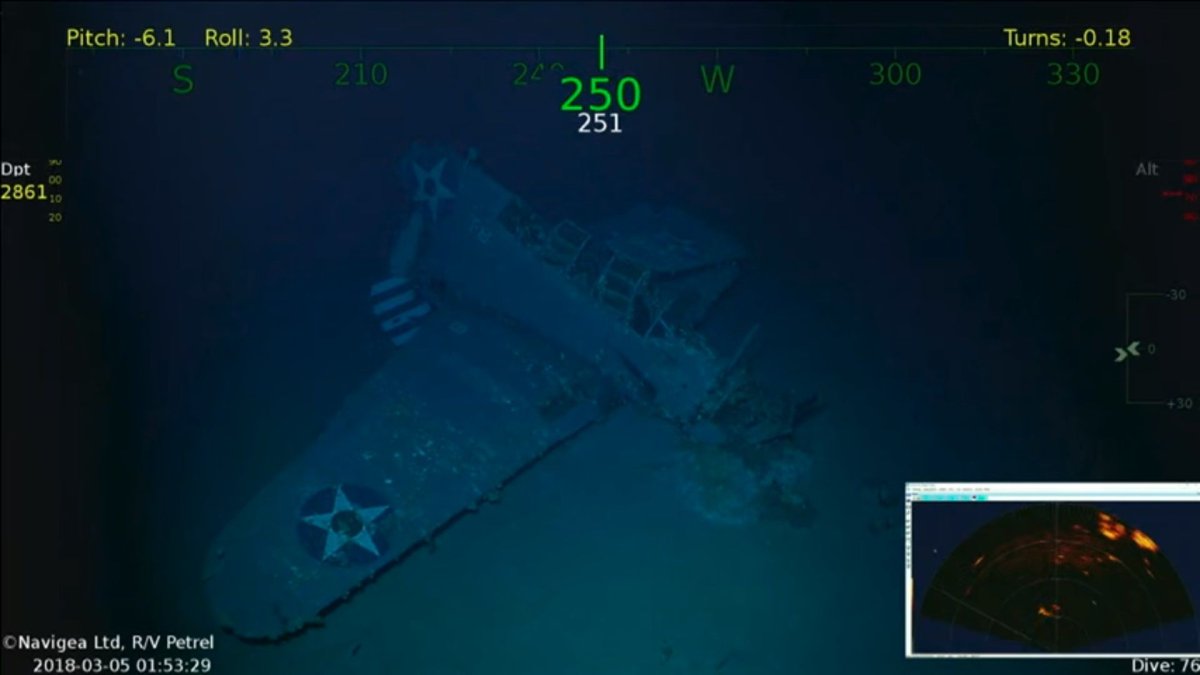 USS Lexington wreck