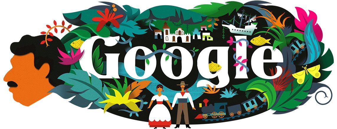 gabrielgarcia marquez google doodle