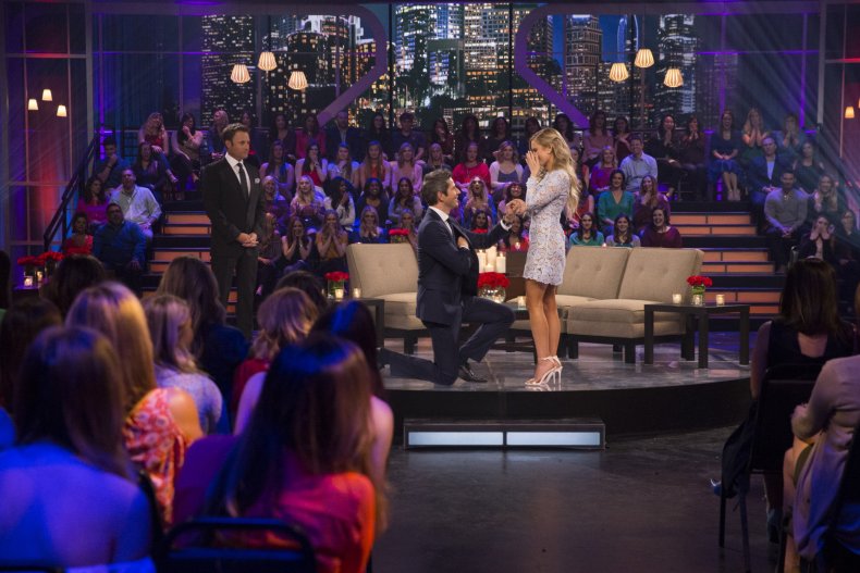 Arie got engaged to Lauren on the 'After the Final Rose' special