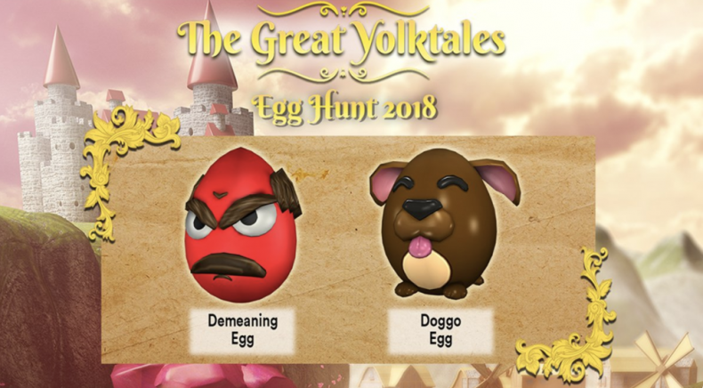 Roblox Egg Hunt 2018 All Eggs Hats Badges And Other Items Leaked So Far - egg hunt 2018 the great yolktales roblox