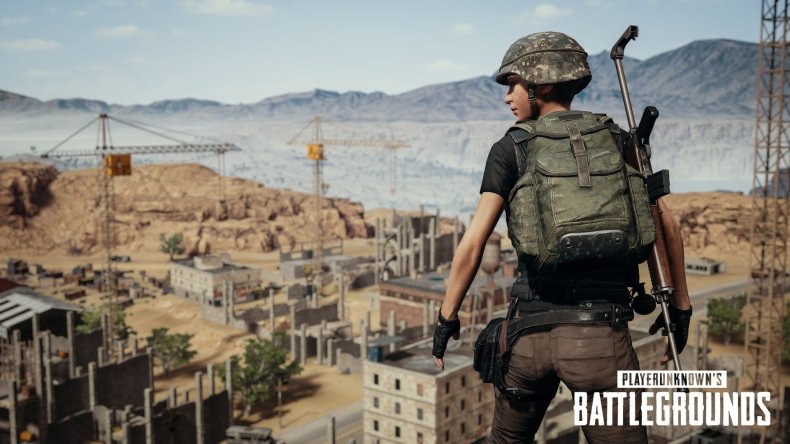 PUBG desert map