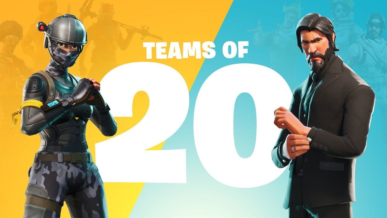 'Fortnite' 1.48 (3.2) Update Adds Teams Of 20 & New Skin ...