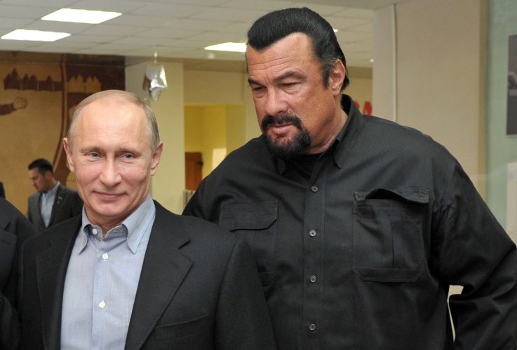 Putin and Seagal Putin and Seagal