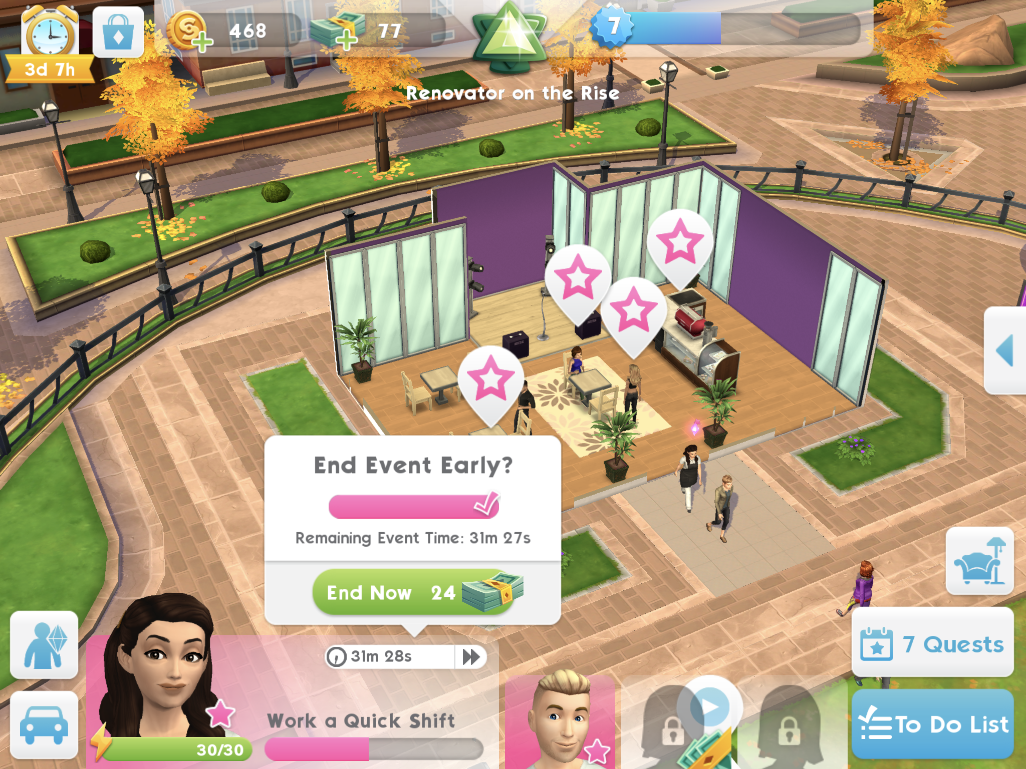 hacked sims mobile