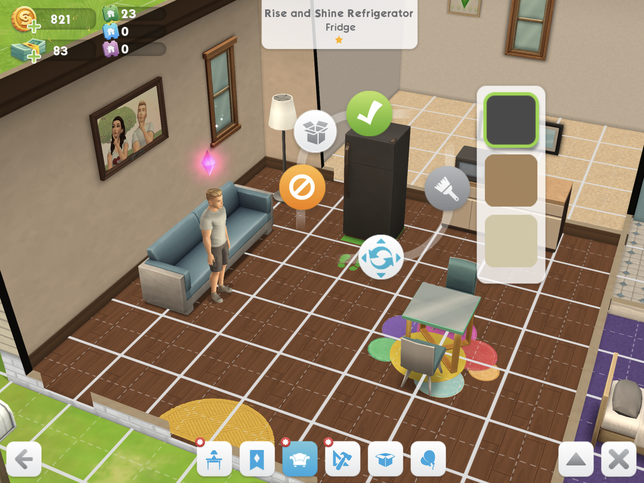 more energy in the sims mobile game