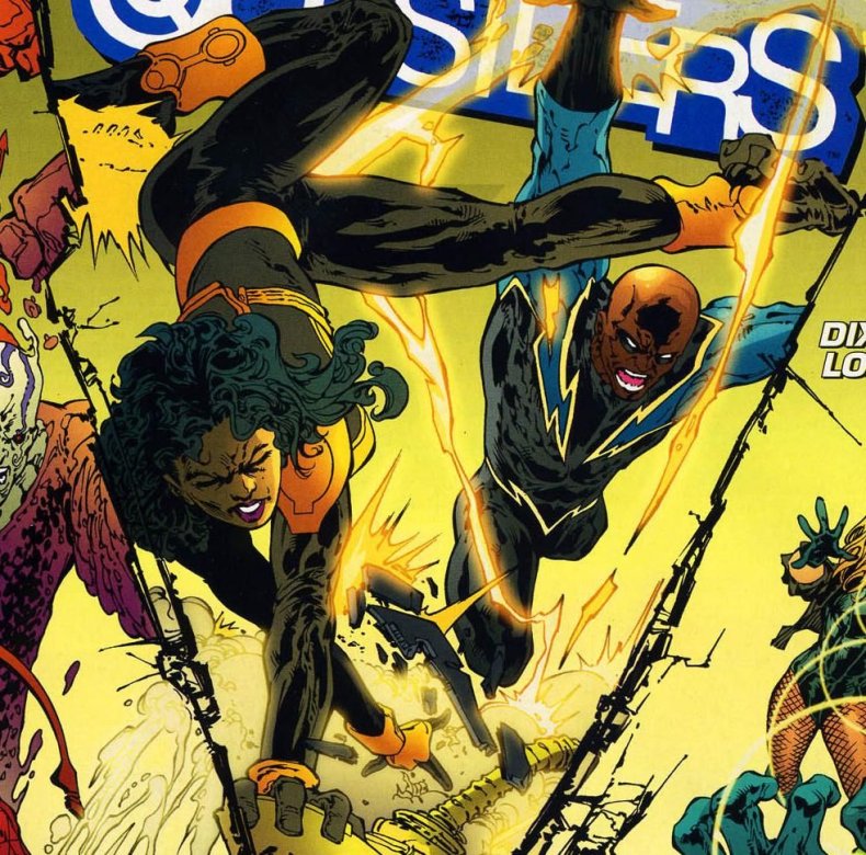 black lightning thunder outsiders