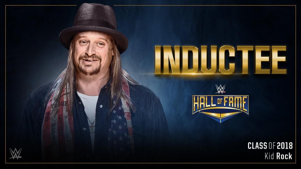 Kid Rock Inducted into WWE Hall of Fame