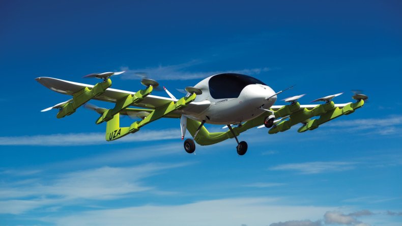 flying taxis new zealand kitty hawk