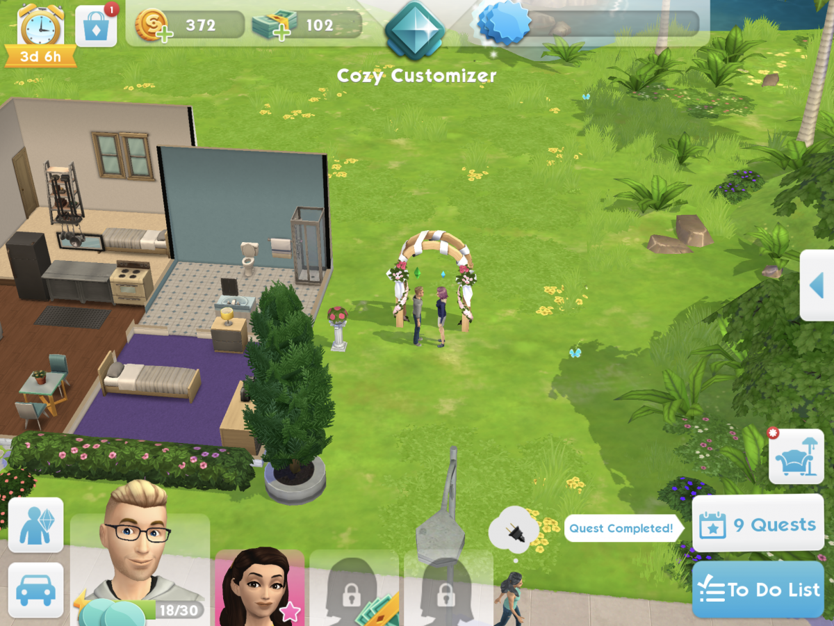 The Sims Mobile How To Have a Baby 👶 (Boy or Girl) and age up 